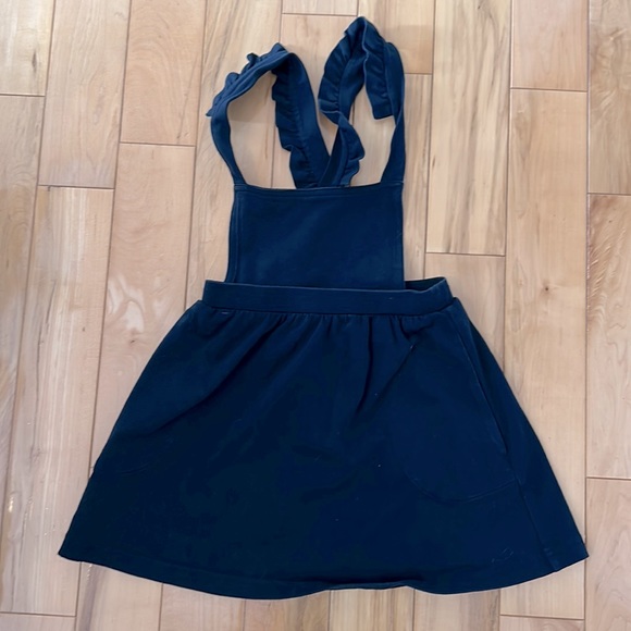 [5] PK Beans navy Pinafore Dress - Picture 2 of 5